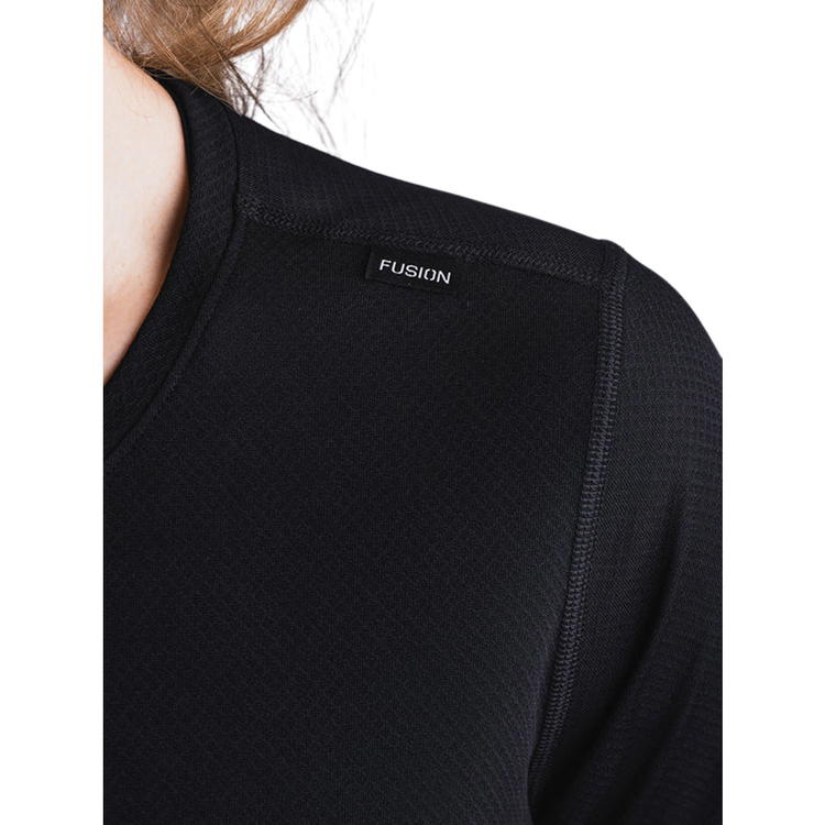 FUSION Run Løbe T-shirt Dame Black