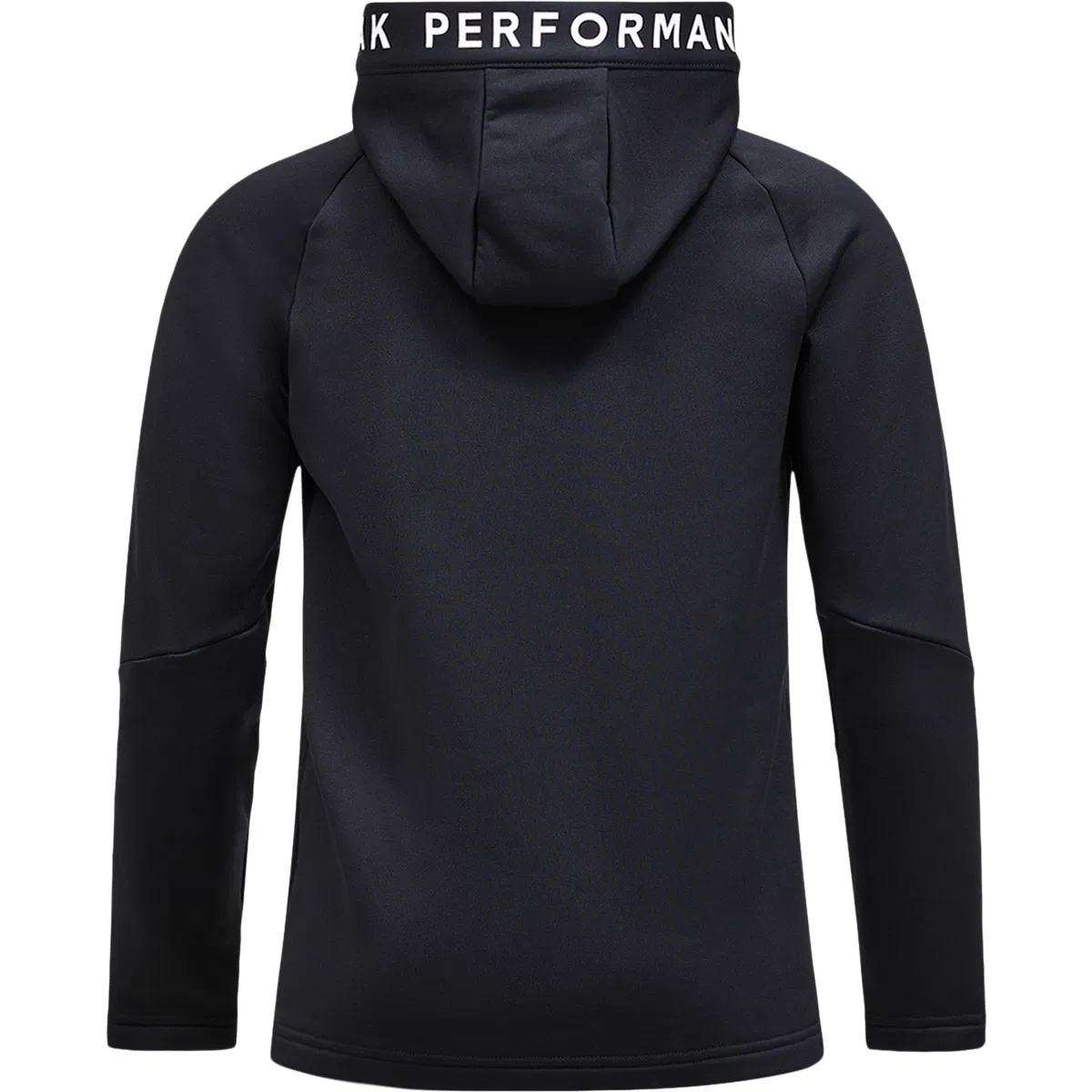 Peak Performance Rider Full Zip Hettegenser Barn BLACK