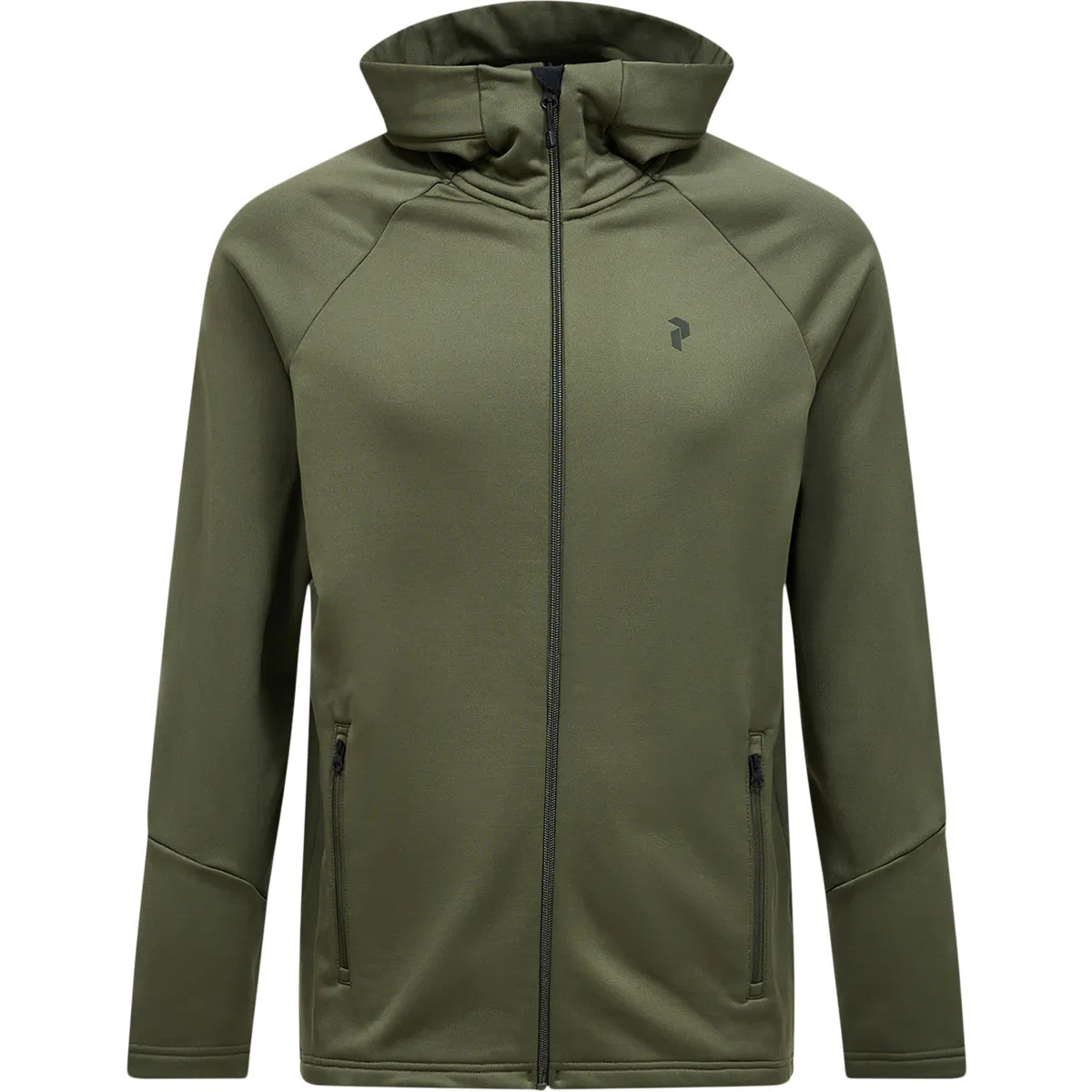 Peak Performance Rider Essentials Zip Hættetrøje Herre PINE NEEDLE