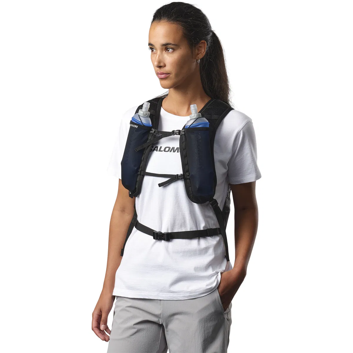 Salomon Cross 12L Løberygsæk BLACK