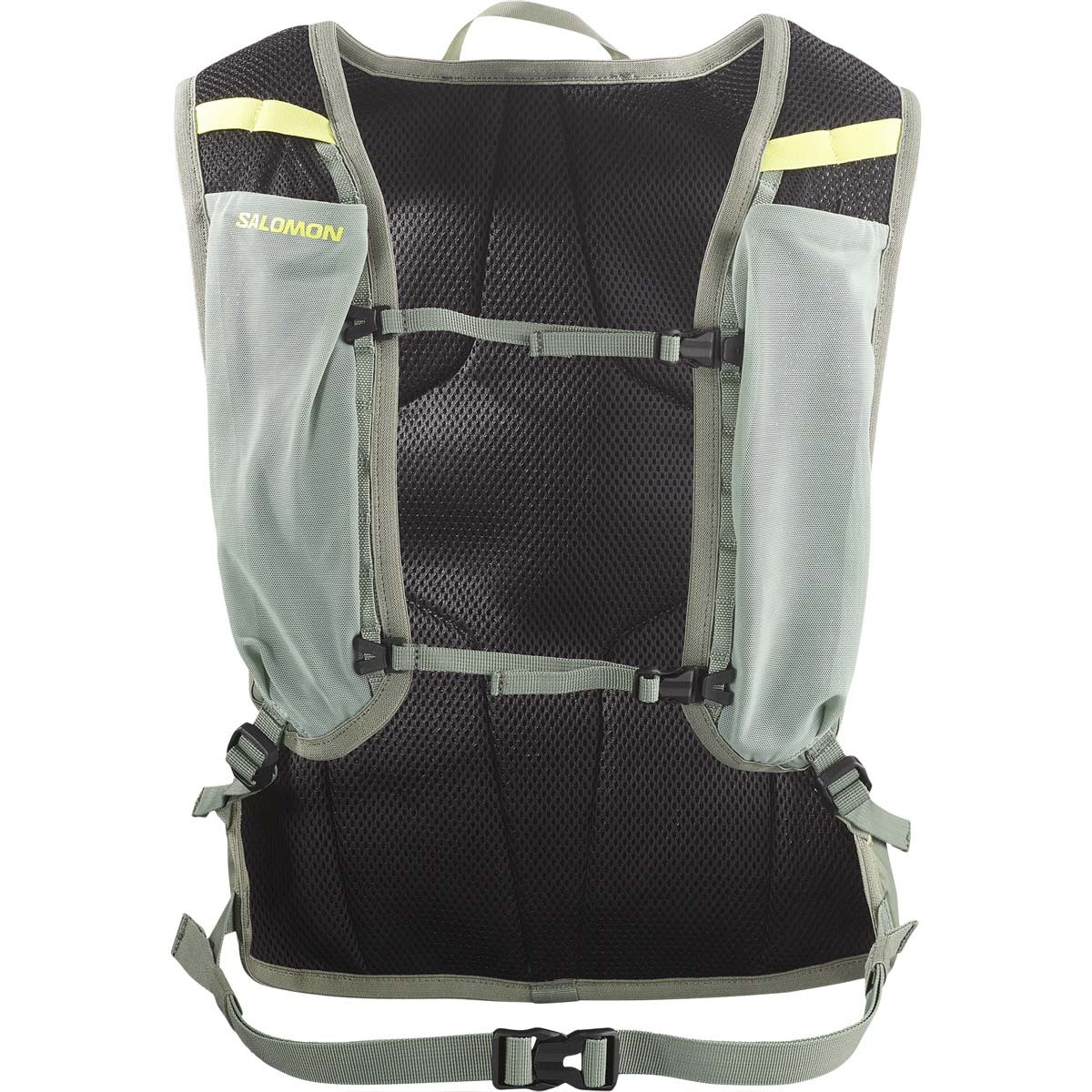 Salomon Cross 12L Løberygsæk GREEN MILIEU / AGAVE GREEN / S