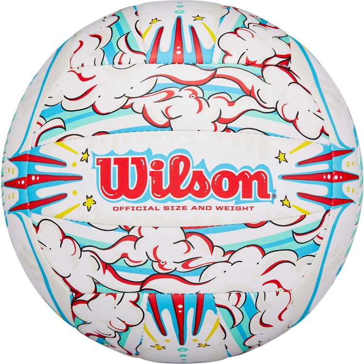 Wilson Graffiti Peace Volleybold White