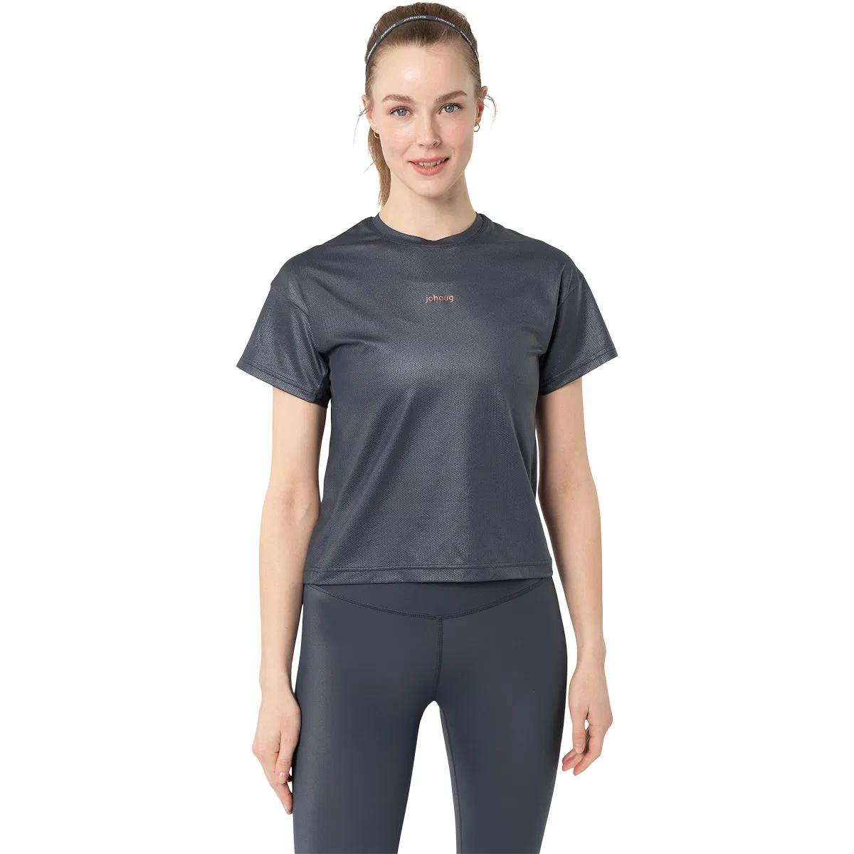 Johaug Shape Trenings T-skjorte Dame Dark Blue