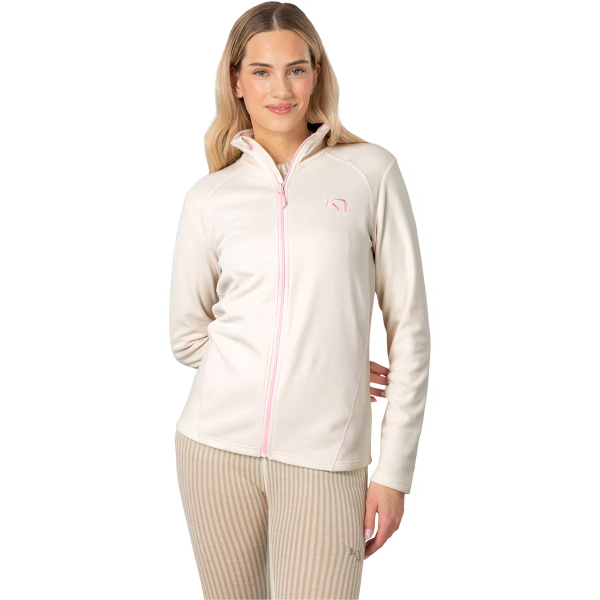 Kari Traa Kari Full Zip Fleecetrøje Dame Bjerk