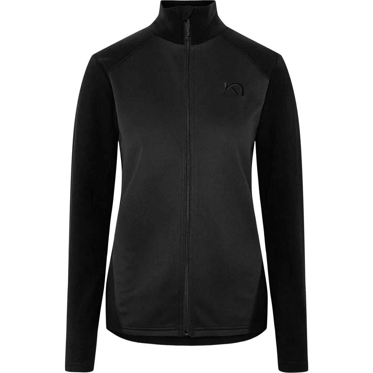 Kari Traa Kari Full Zip Fleecetrøje Dame Black