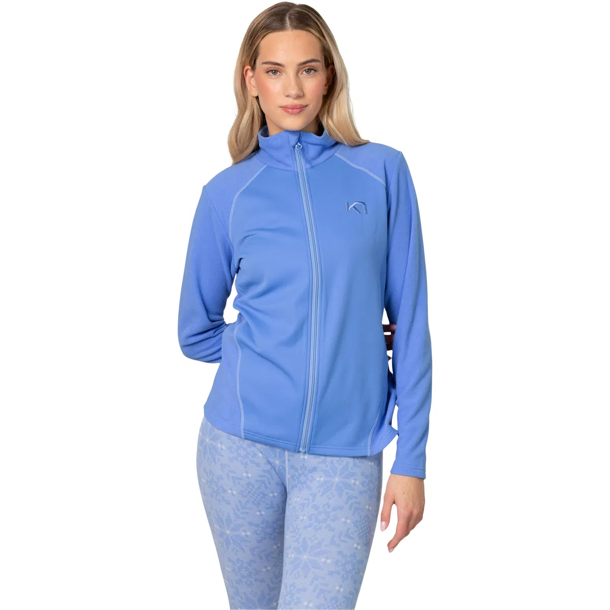 Kari Traa Kari Full Zip Fleecetrøje Dame Sea