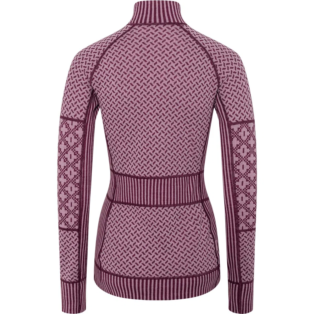 Kari Traa Smekker Half Zip Merino Uld Skiundertrøje Dame Lily