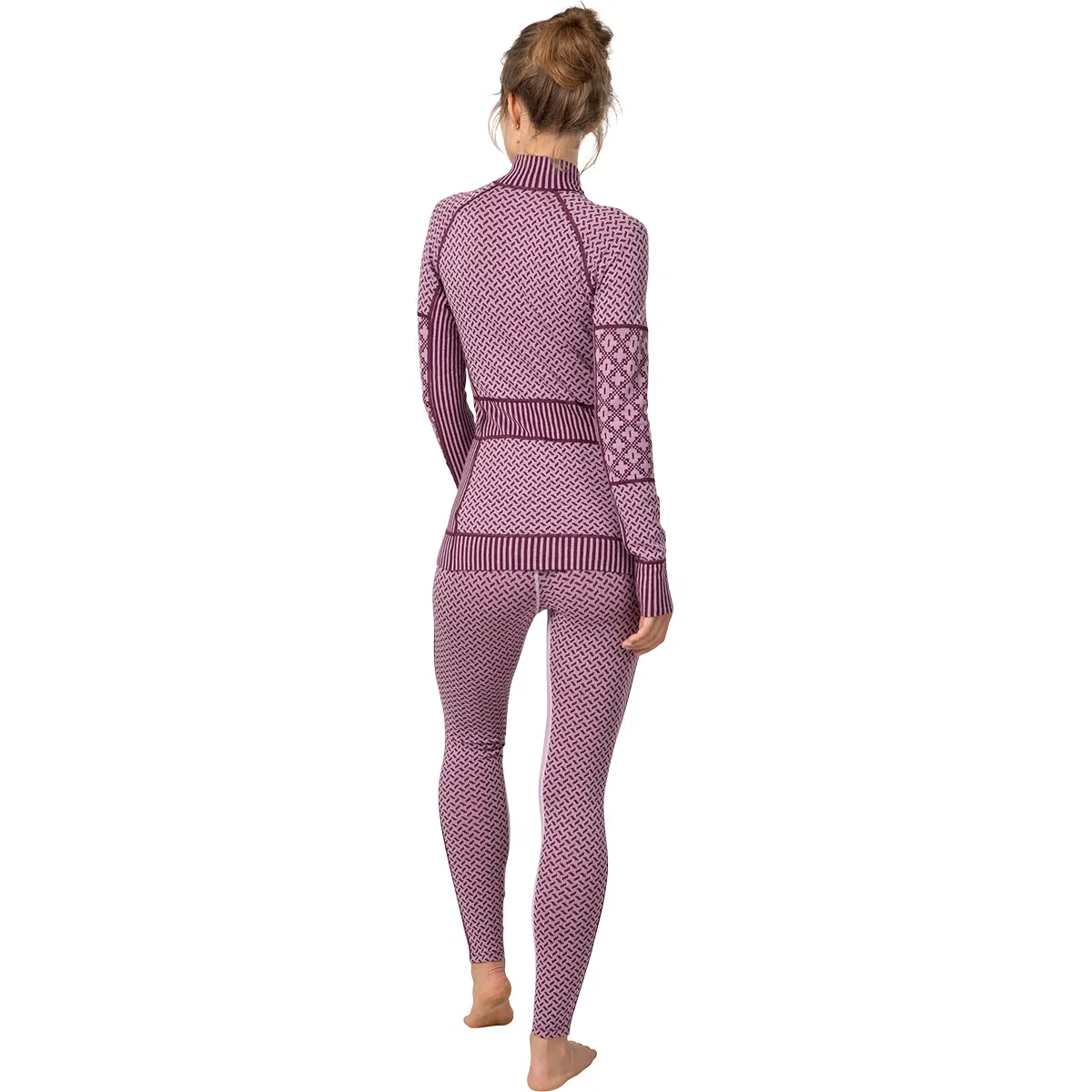 Kari Traa Smekker Half Zip Merino Uld Skiundertrøje Dame Lily