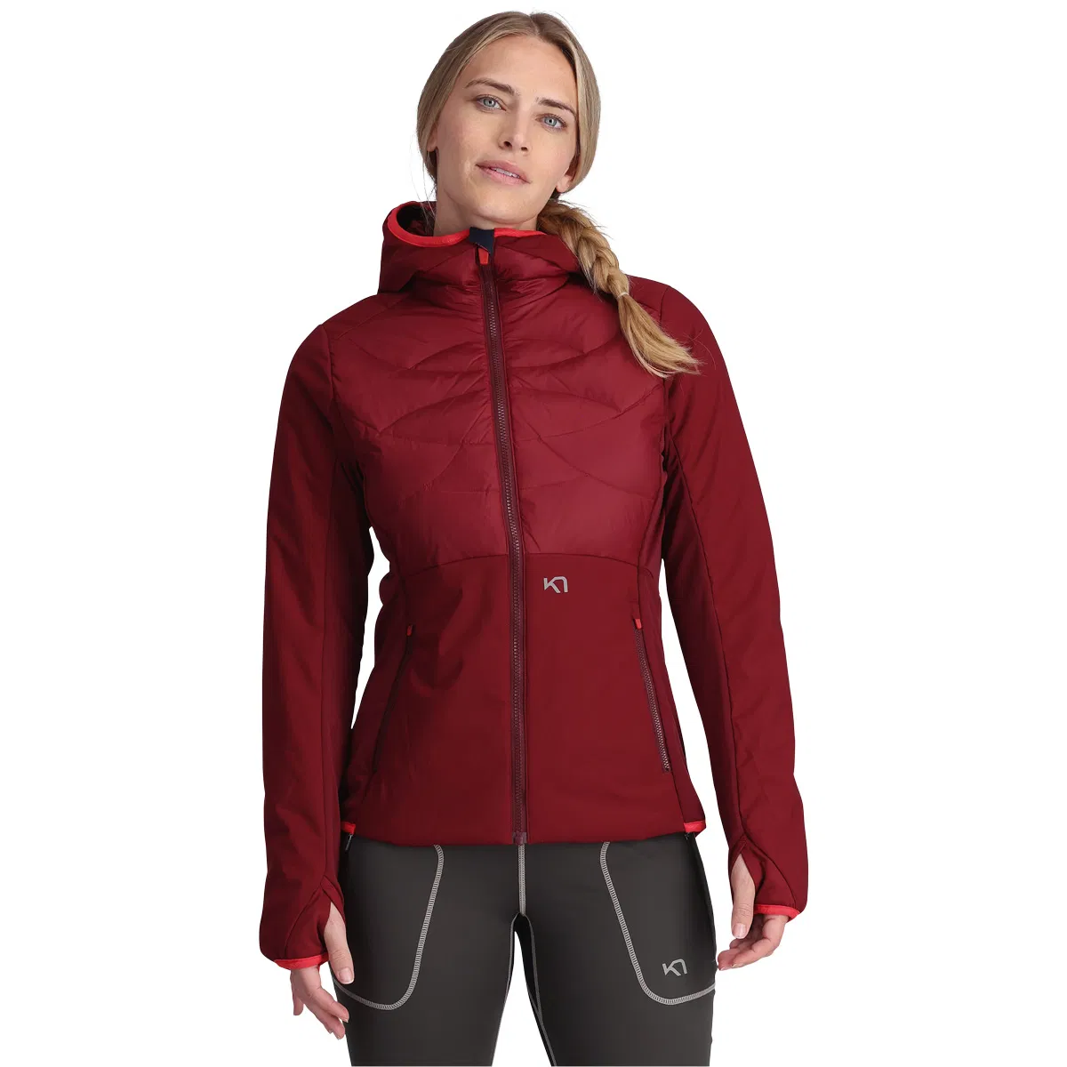 Kari Traa Tirill Thermal Dunjakke Dame ROUGE