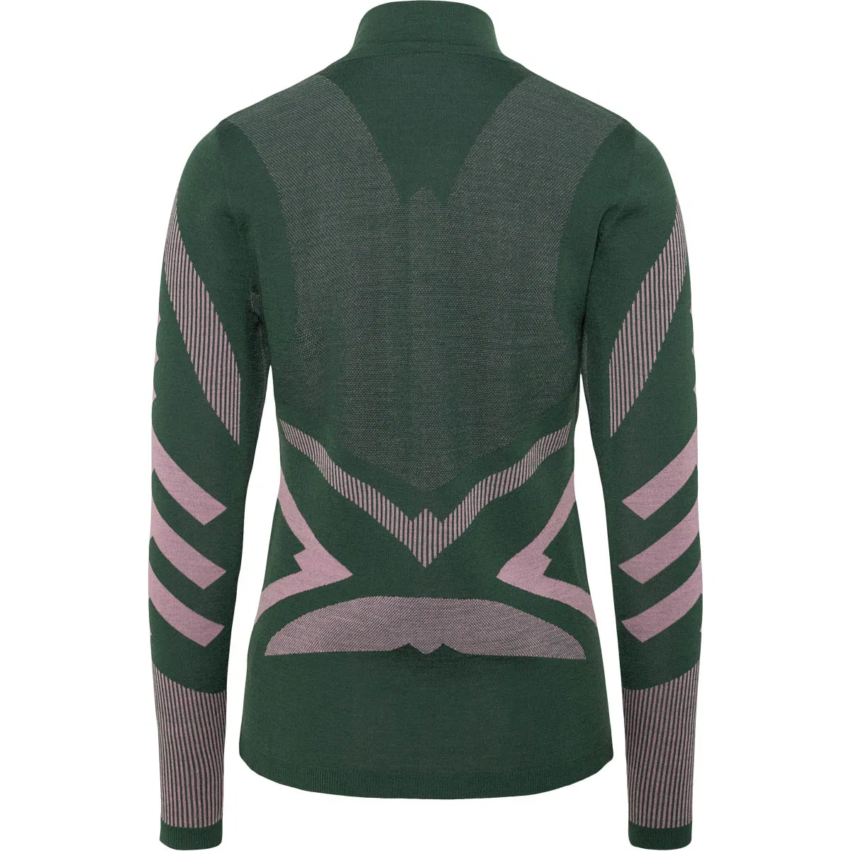 Kari Traa Faith Half Zip Merinould Skiundertrøje Dame Thyme