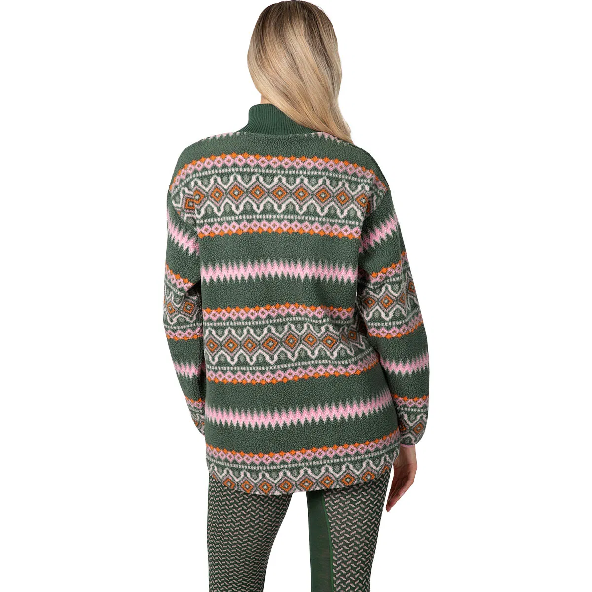 Kari Traa Ruthie Half Zip Fleecetrøje Dame Thyme