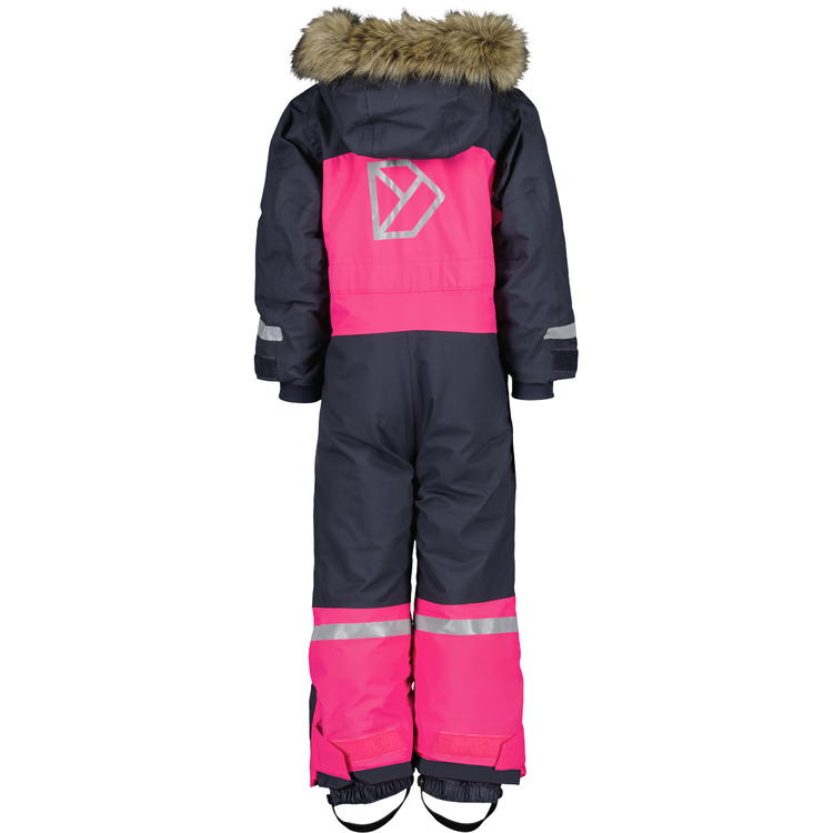 Didriksons Bjärven Flyverdragt Børn TRUE PINK