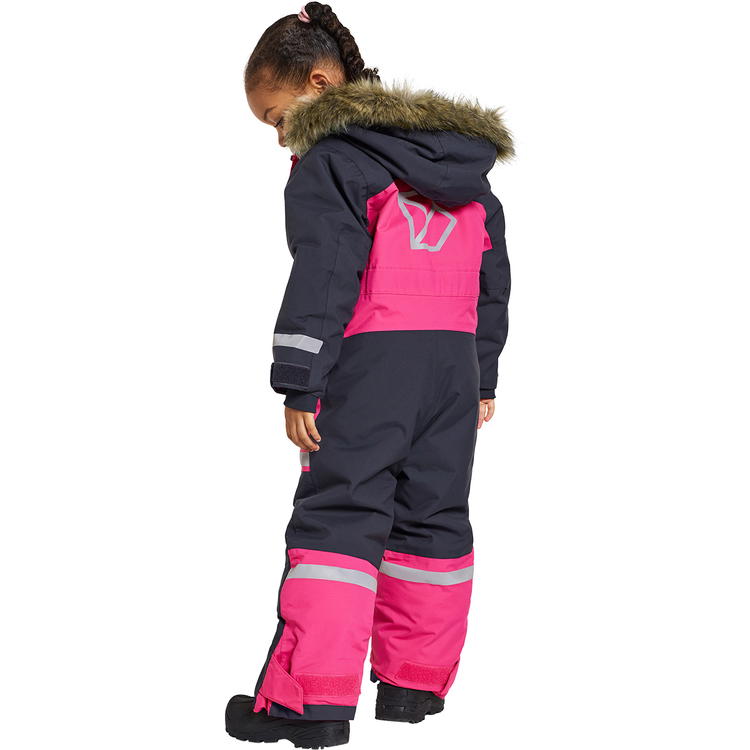 Didriksons Bjärven Flyverdragt Børn TRUE PINK