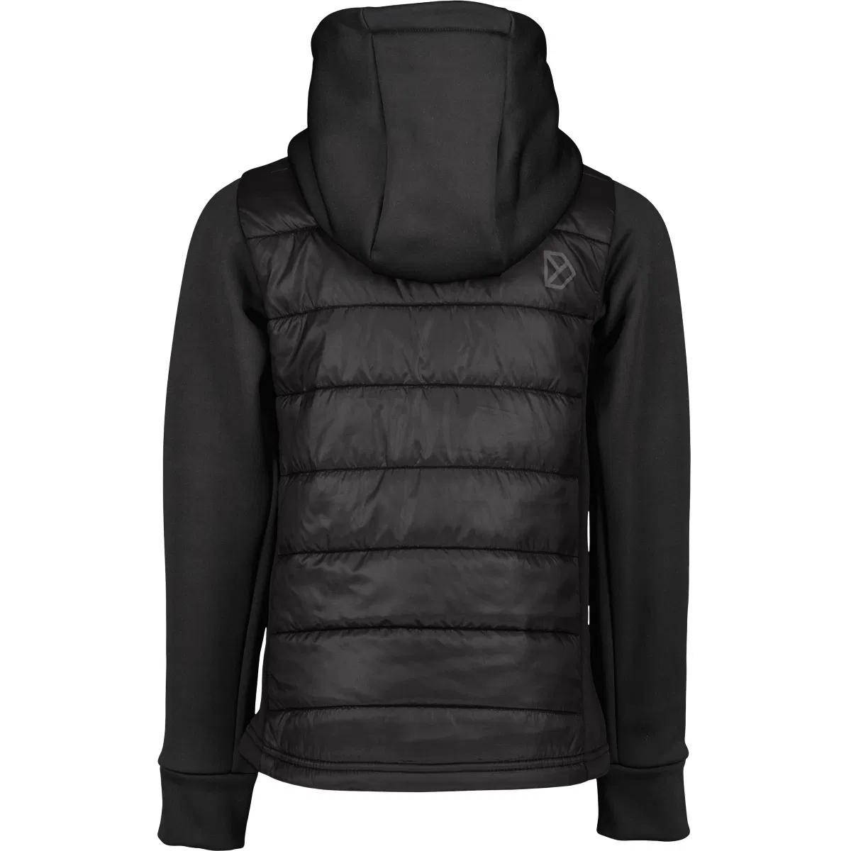 Didriksons Kapris Full Zip 2 Hybrid Jakke Barn BLACK