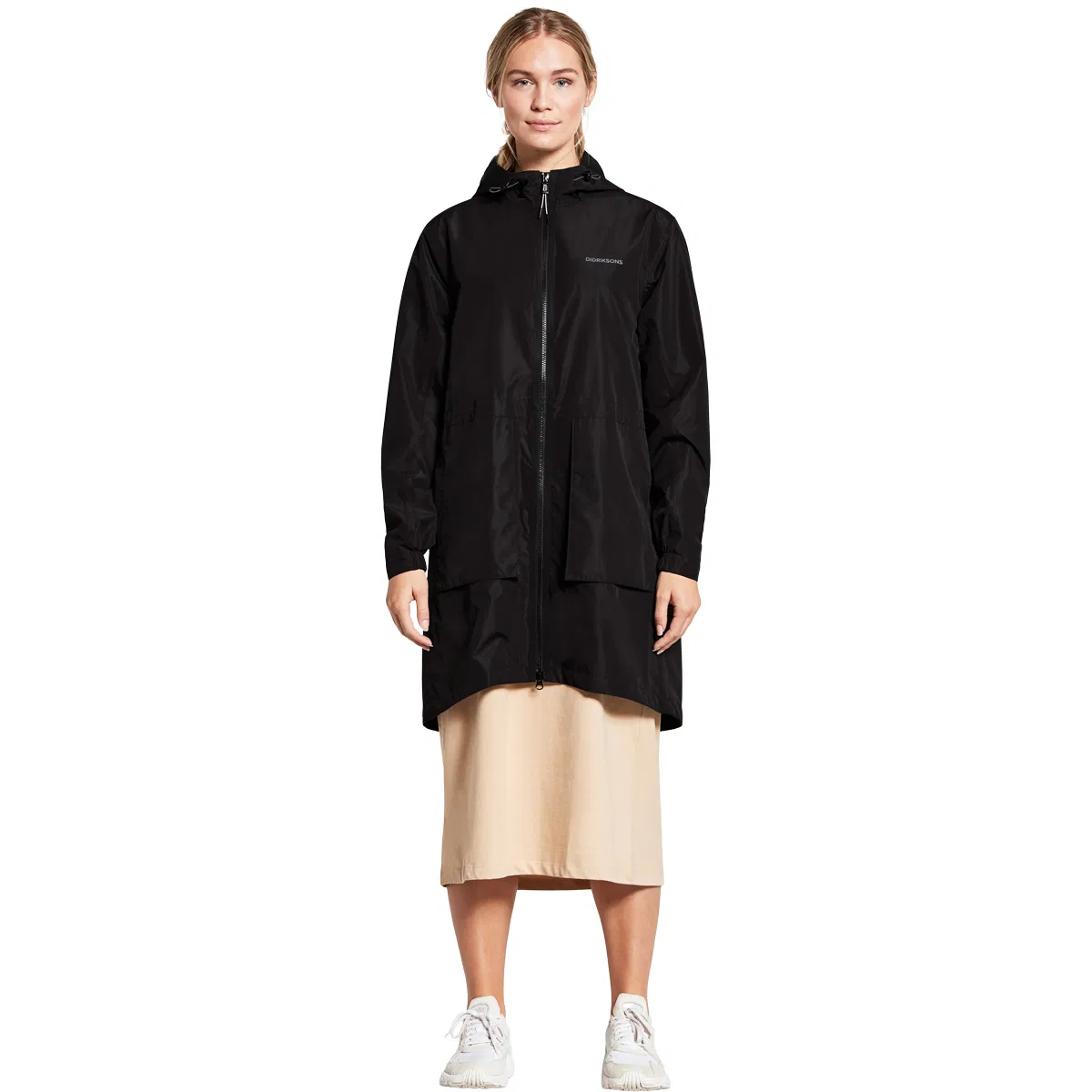 Didriksons Bella Parka Jakke Dame BLACK