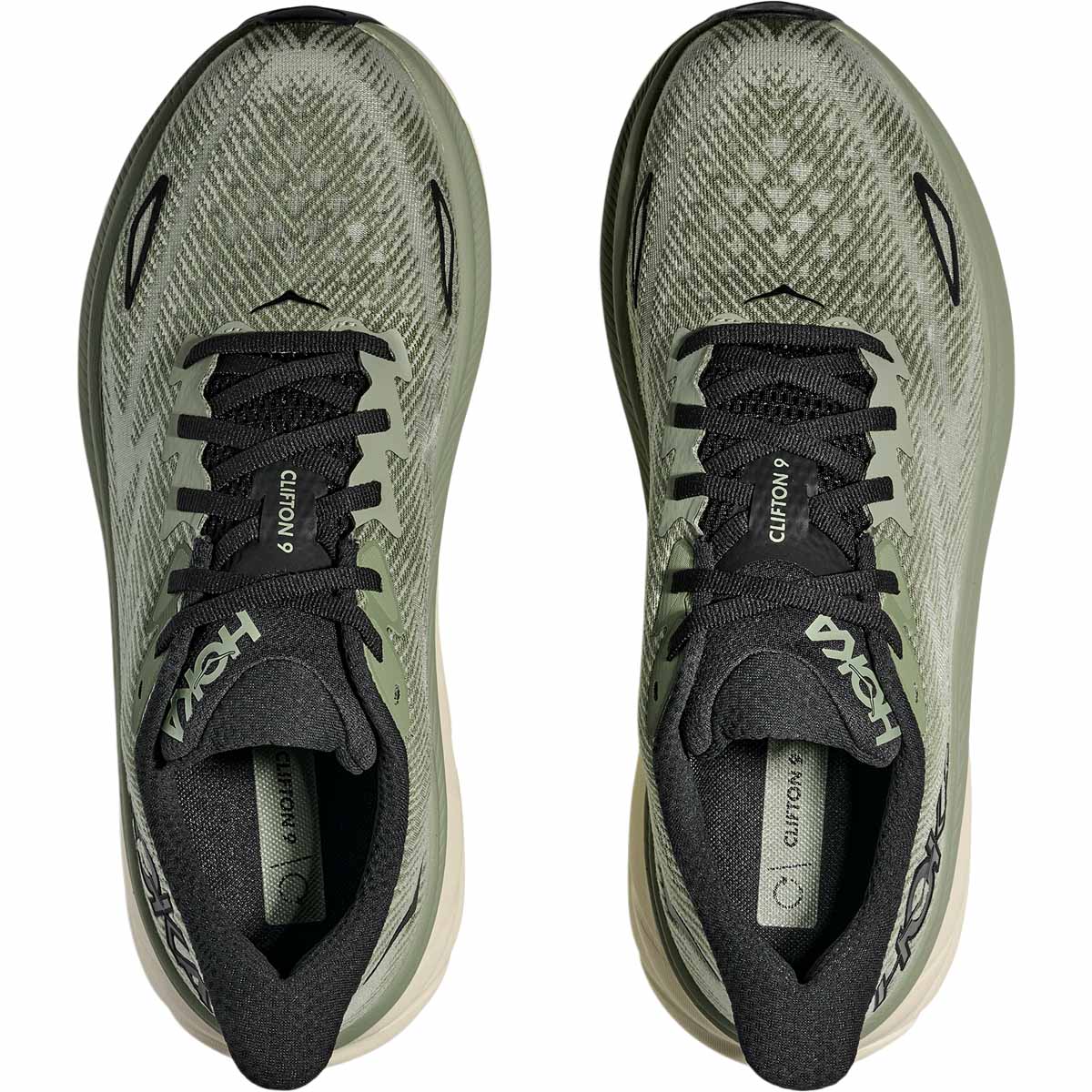 HOKA Clifton 9 Løbesko Herre SEA MOSS / FOREST LICHEN