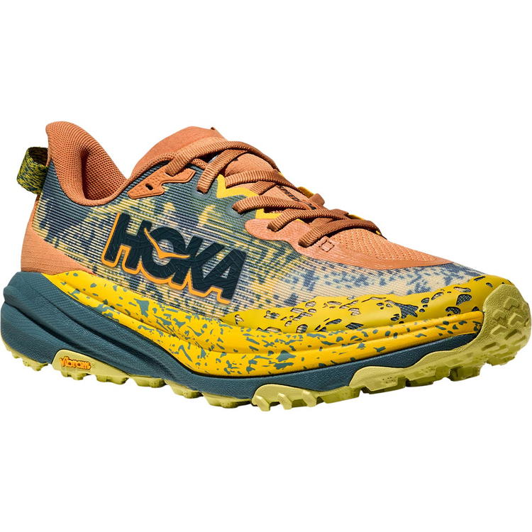 HOKA Speedgoat 6 Trail Løbesko Herre TERRA COTTA / MOUNTAIN FOG