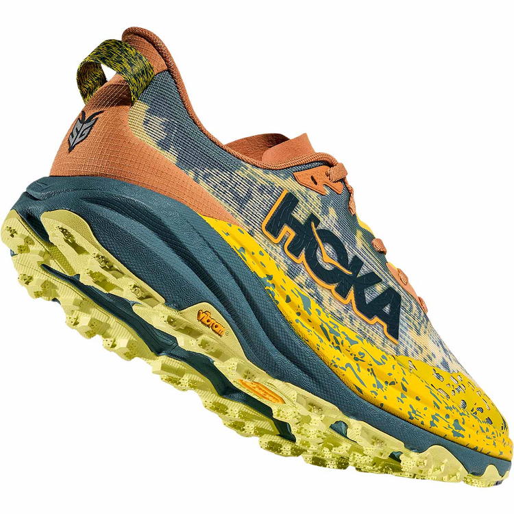 HOKA Speedgoat 6 Trail Løbesko Herre TERRA COTTA / MOUNTAIN FOG