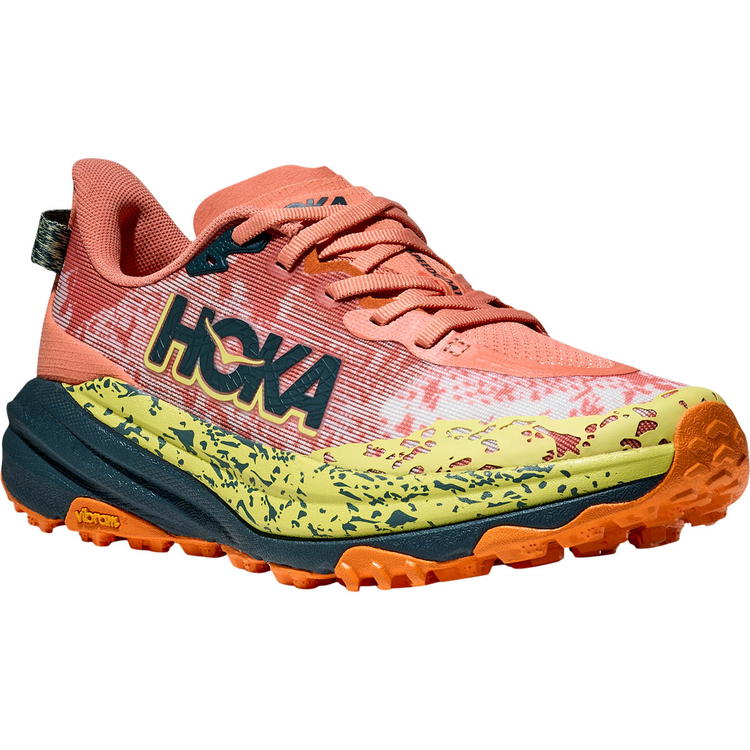 HOKA Speedgoat 6 Trail Løbesko Dame FELDSPAR / BLUE TWILIGHT