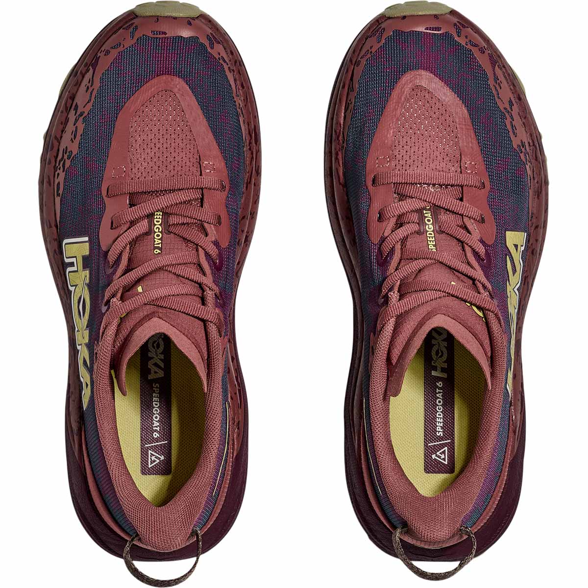 HOKA Speedgoat 6 Trail Løpesko Dame Bordeaux