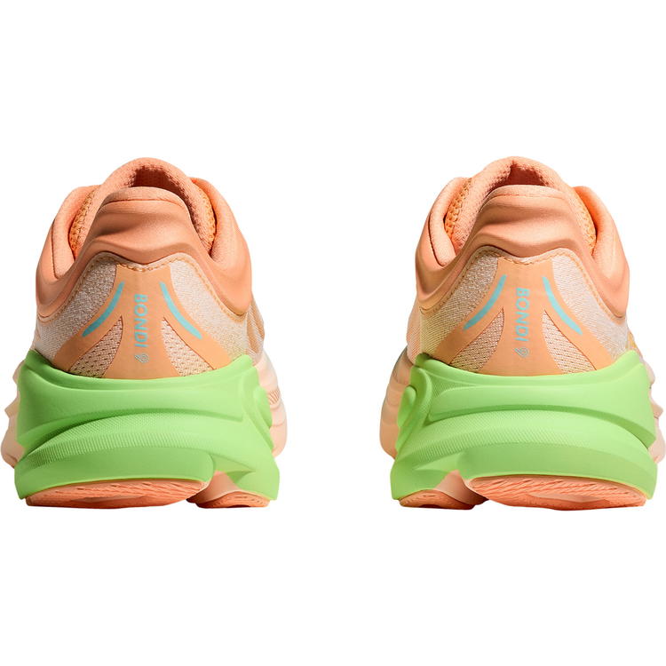 HOKA Bondi 9 Løbesko Herre FROST / PALE TANGERINE
