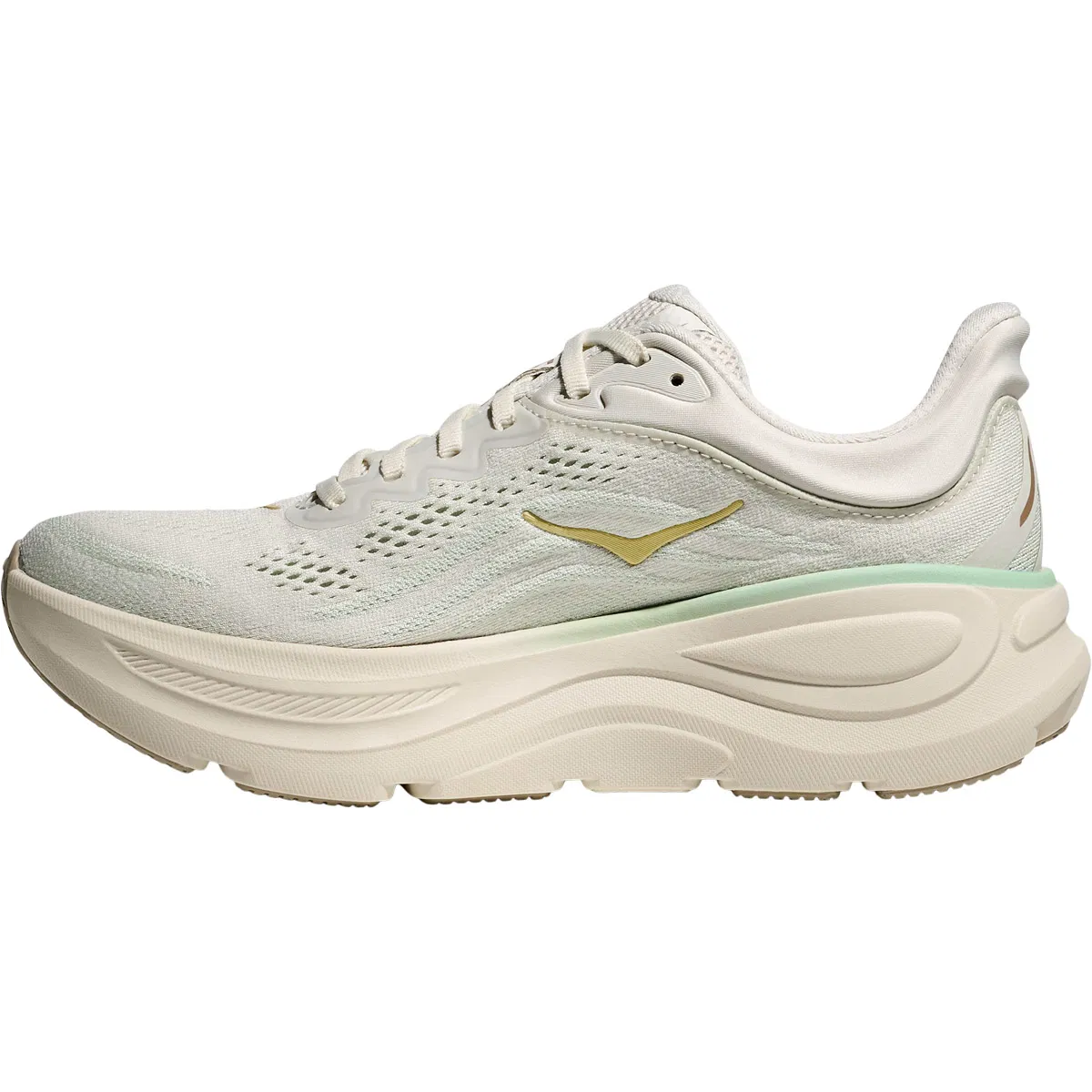 HOKA Bondi 9 Løbesko Dame Beige