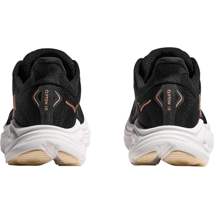 HOKA Clifton 10 Løbesko Dame BLACK / ROSE GOLD
