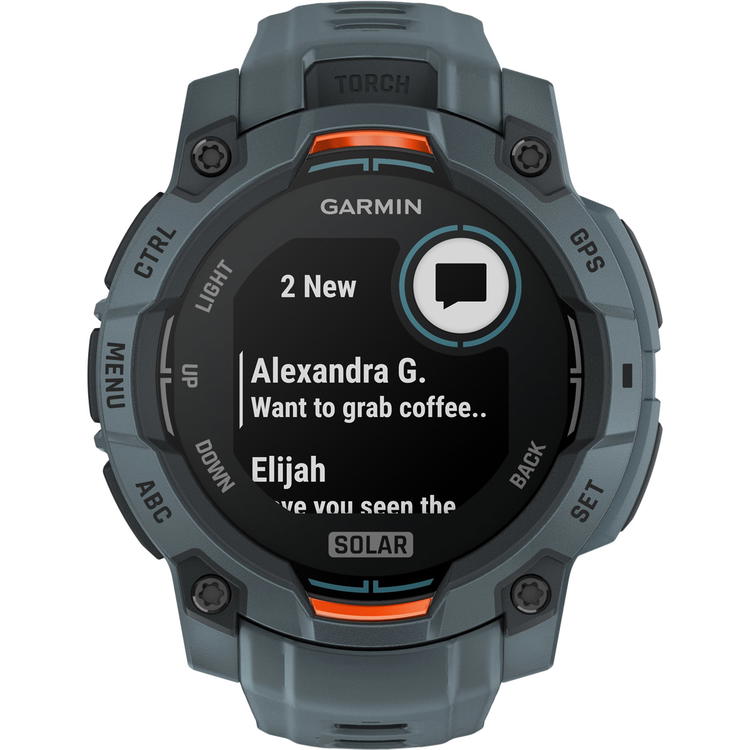 Garmin Instinct 3 45 mm Solar GPS Pulsur Twilight