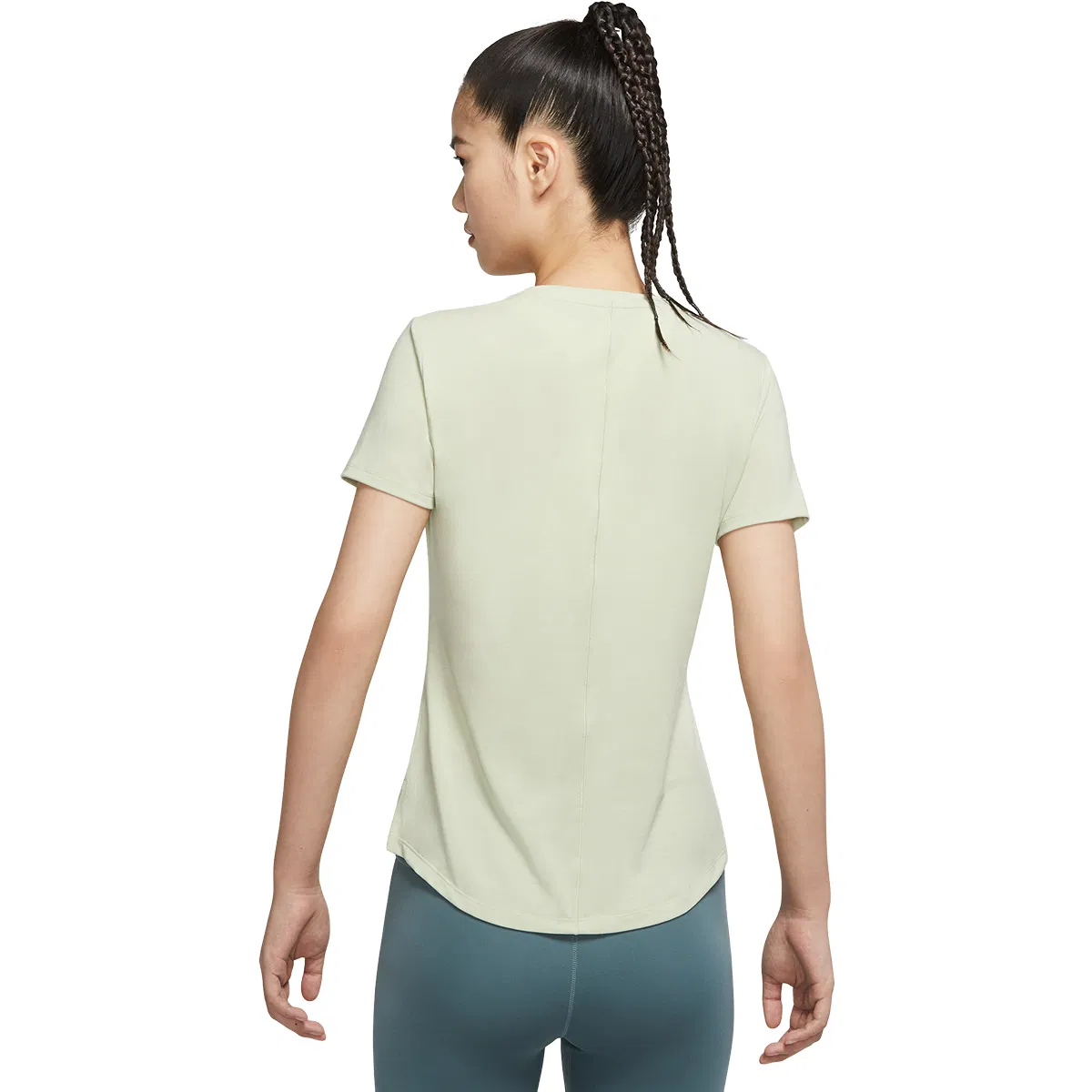 Nike Dri-FIT One Luxe Trænings T-shirt Dame OLIVE AURA/REFLECTIVE SILV