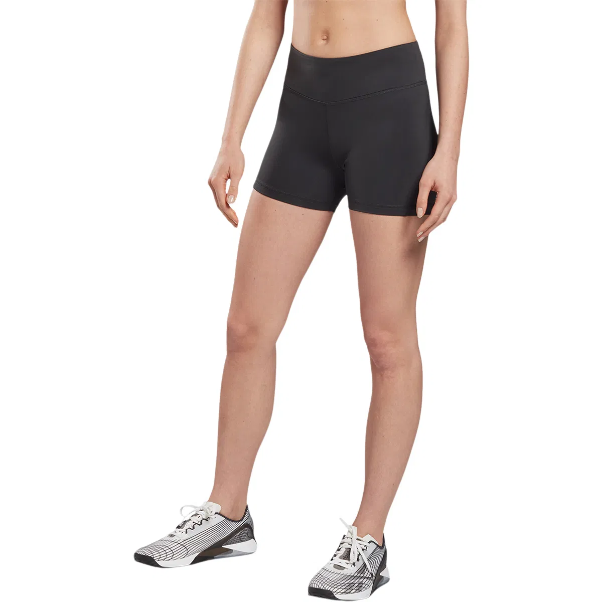 Reebok Work Out Ready Korte Treningstights Dame NGHBLK