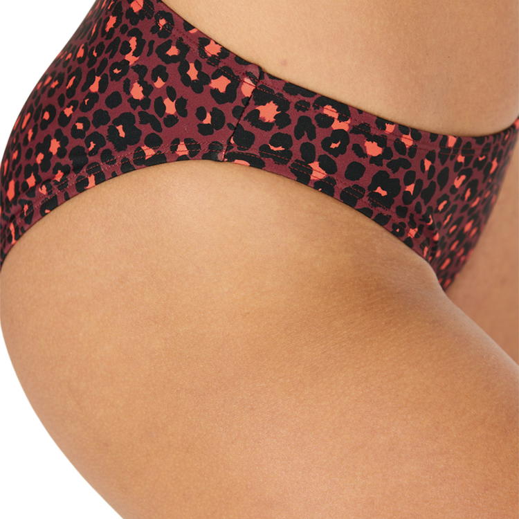 Cruz Aprilia Printed Bikini Trusser Dame Print 3680 leopard