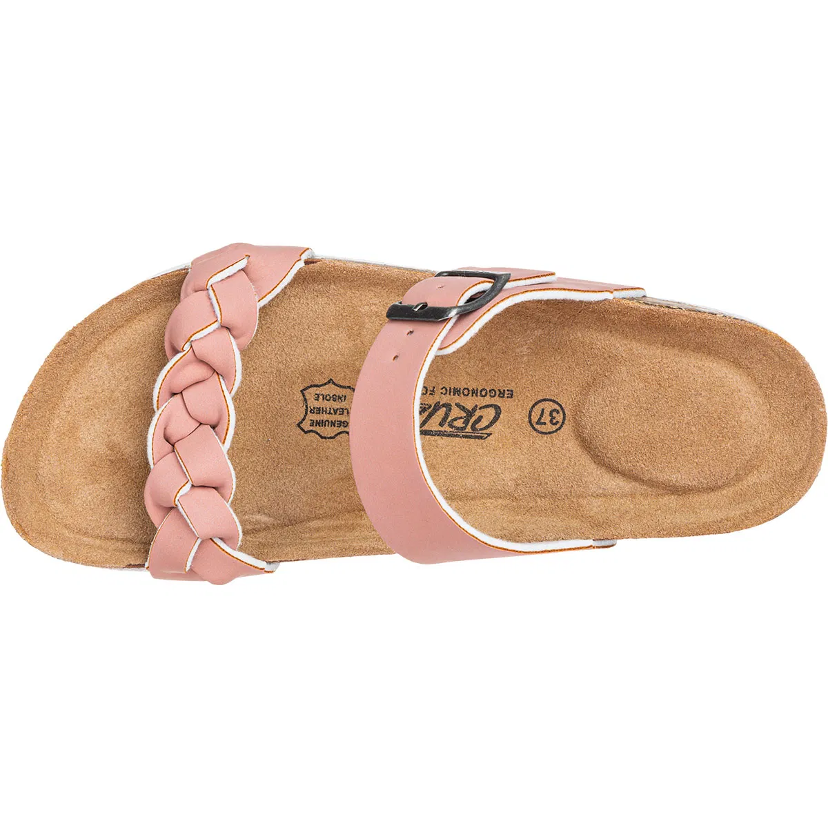 Cruz Pesoin Kork Sandaler Dame Dusty Rose