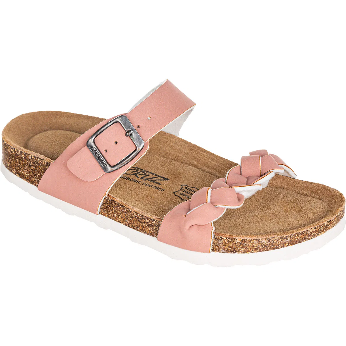 Cruz Pesoin Kork Sandaler Dame Dusty Rose