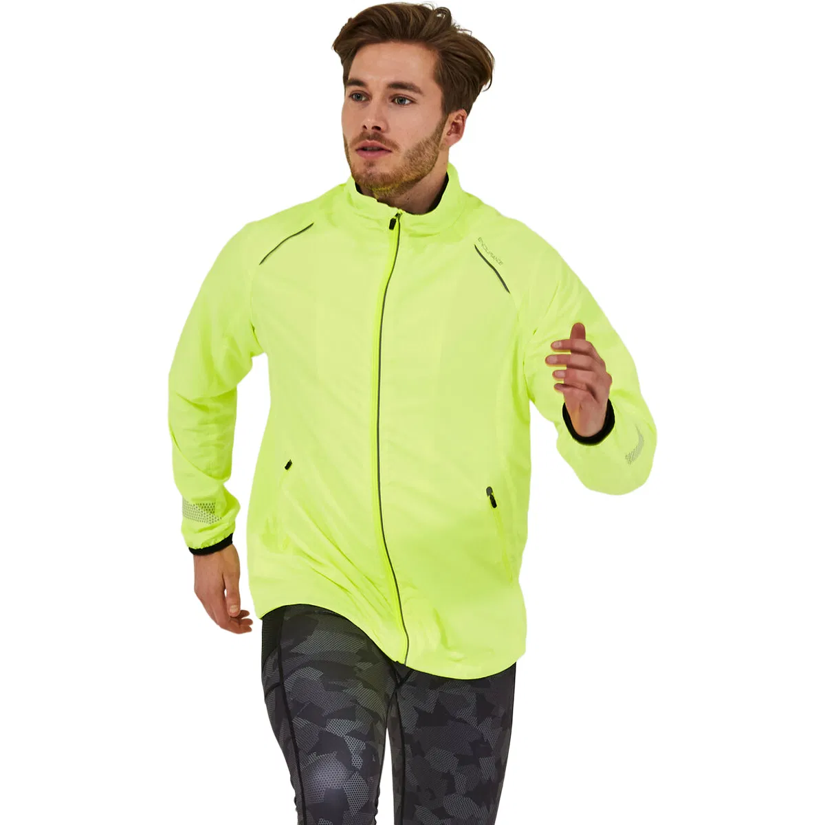 Endurance Earlington Løbejakke Herre Safety Yellow