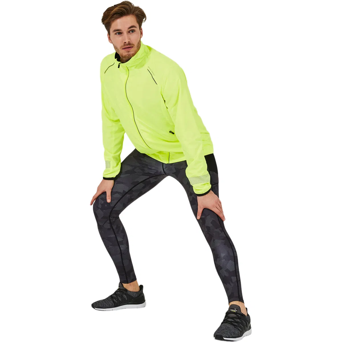 Endurance Earlington Løbejakke Herre Safety Yellow