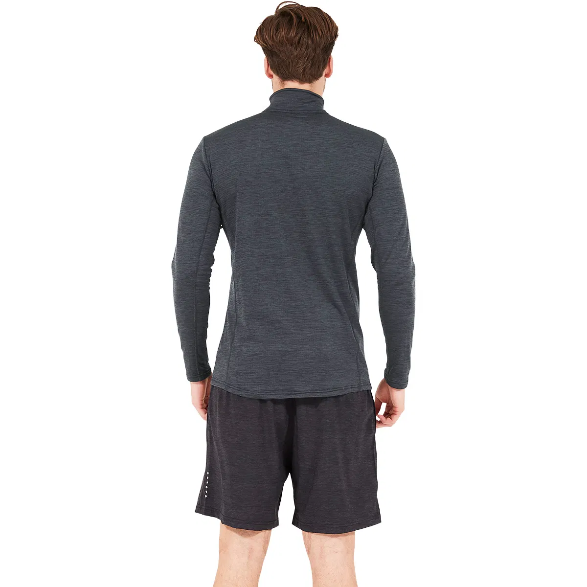 Endurance Berneo Midlayer Løbetrøje Herre Black