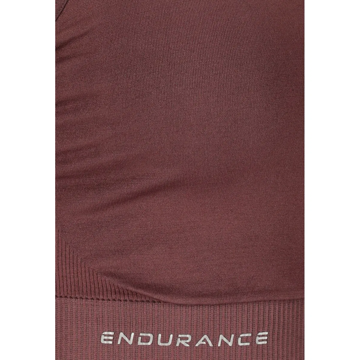 Endurance Katrina Seamless Light Support Sports BH Dame Bordeaux