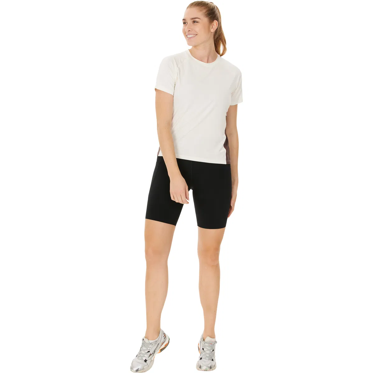 Endurance Abbye Bamboo Løbe T-shirt Dame Whisper White