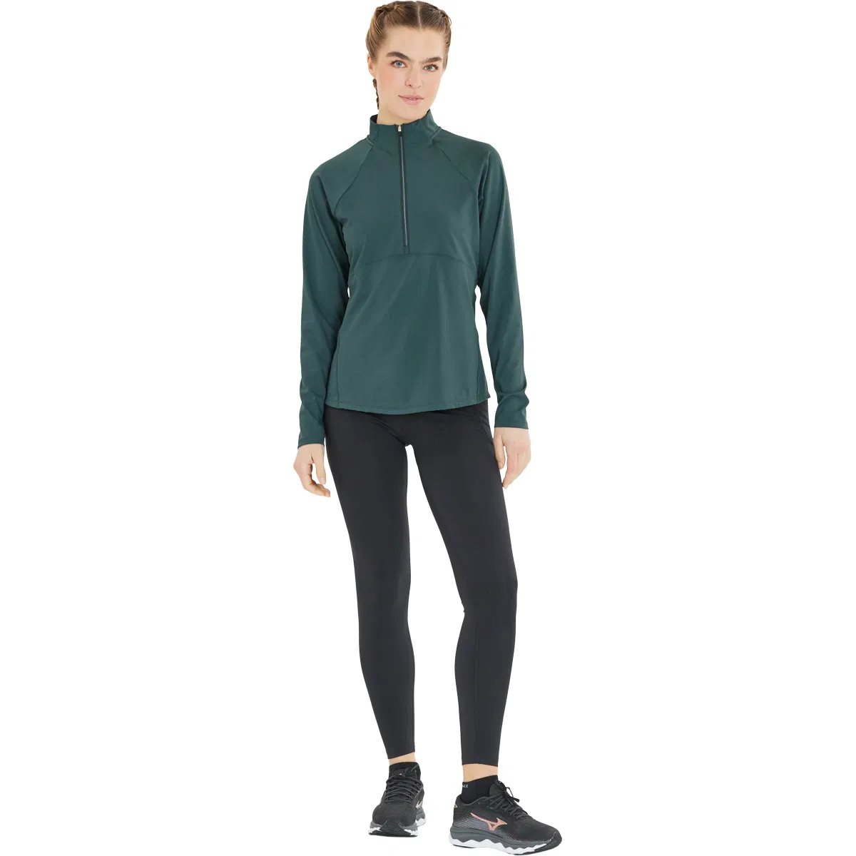 Endurance Lucile 1/2 Zip Løbetrøje Dame Magical Forest