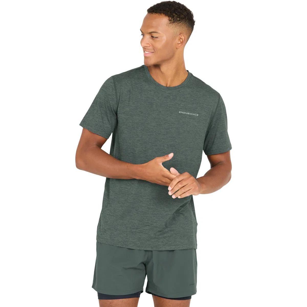 Endurance Abdon Løbe T-shirt Herre Green