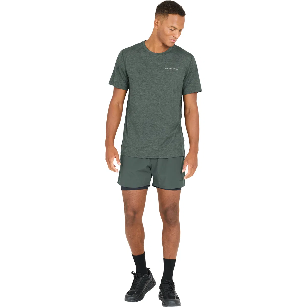 Endurance Abdon Løbe T-shirt Herre Green