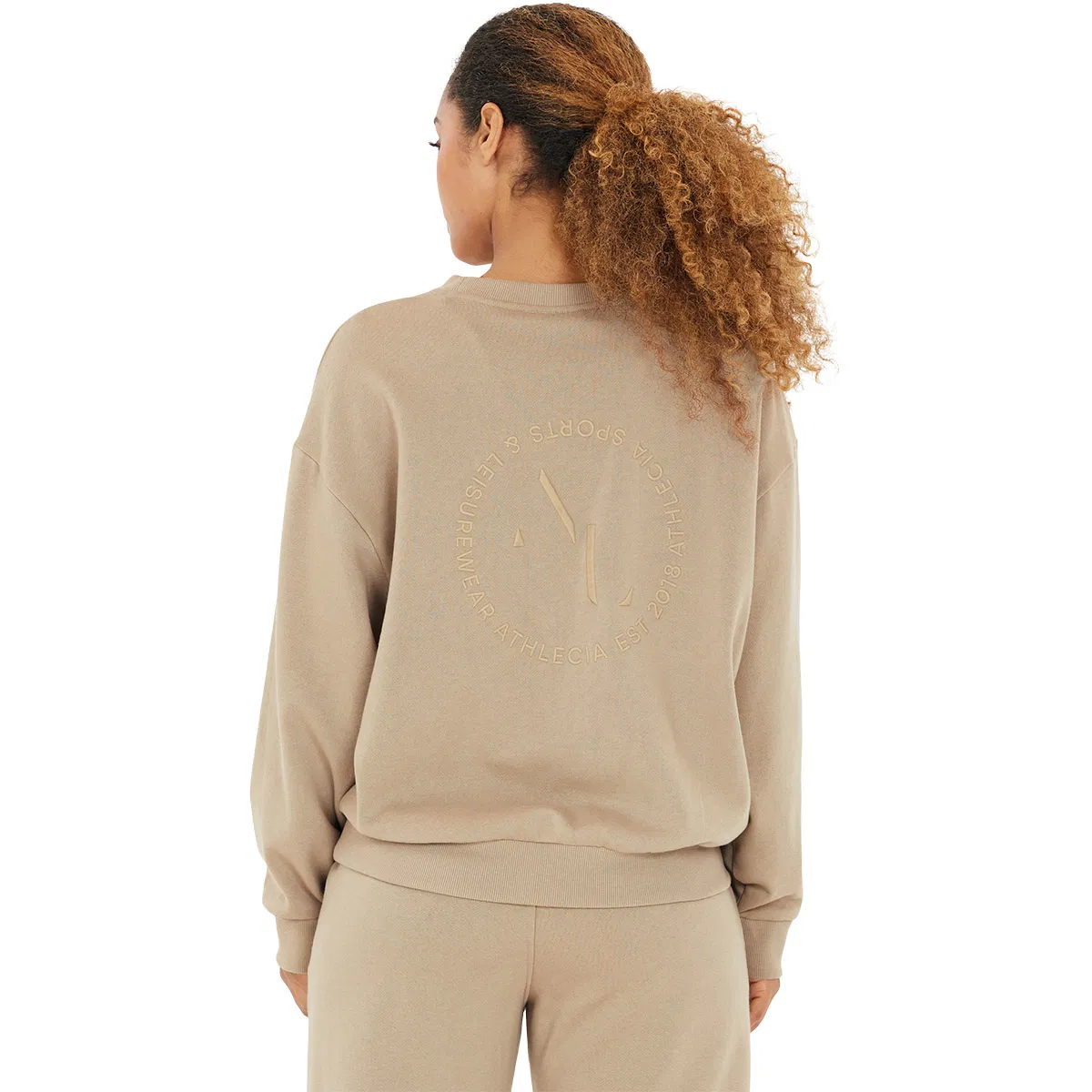 Athlecia Damla Sweatshirt Dame Pure Cashmere