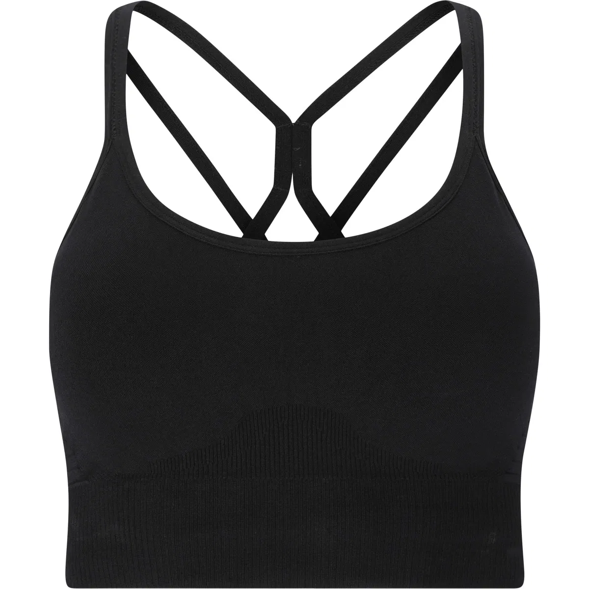 Athlecia Foan V2 Seamless Light Support Sports BH Dame Black