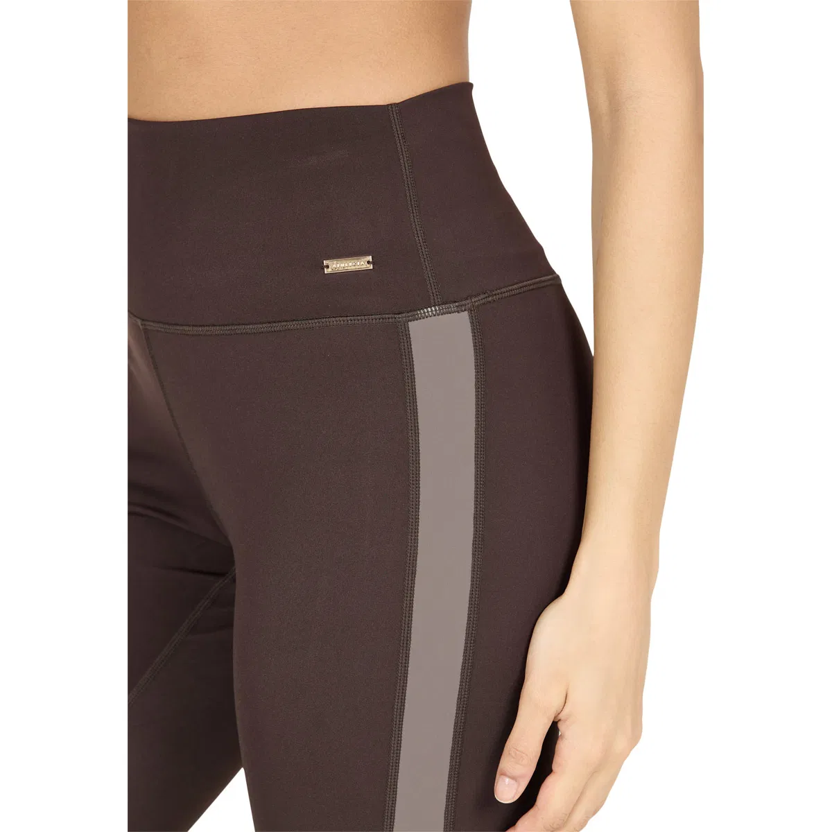 Athlecia Aspasia Color Block Træningstights Dame Brown