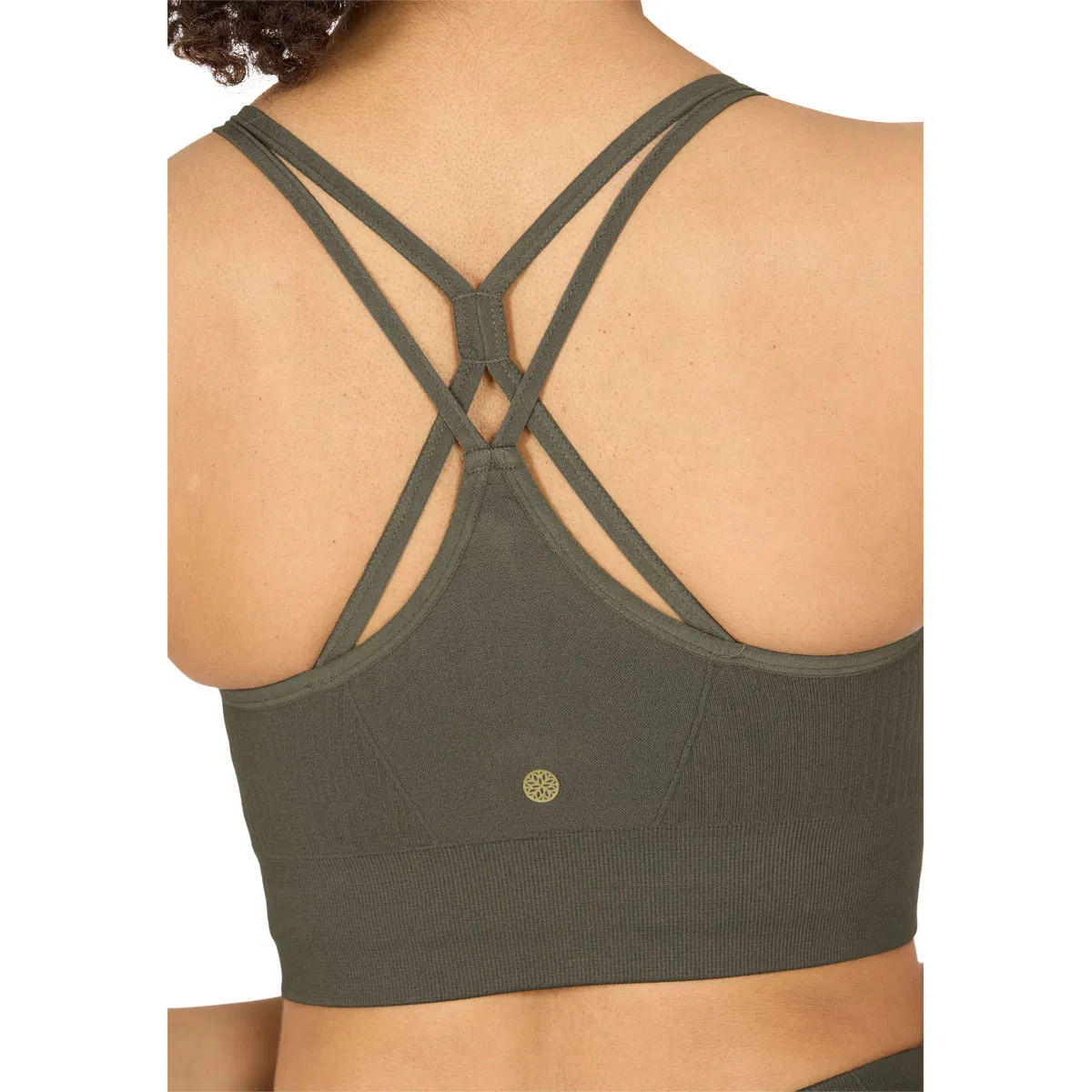 Athlecia Foan V3 Seamless Sports BH Dame Brun