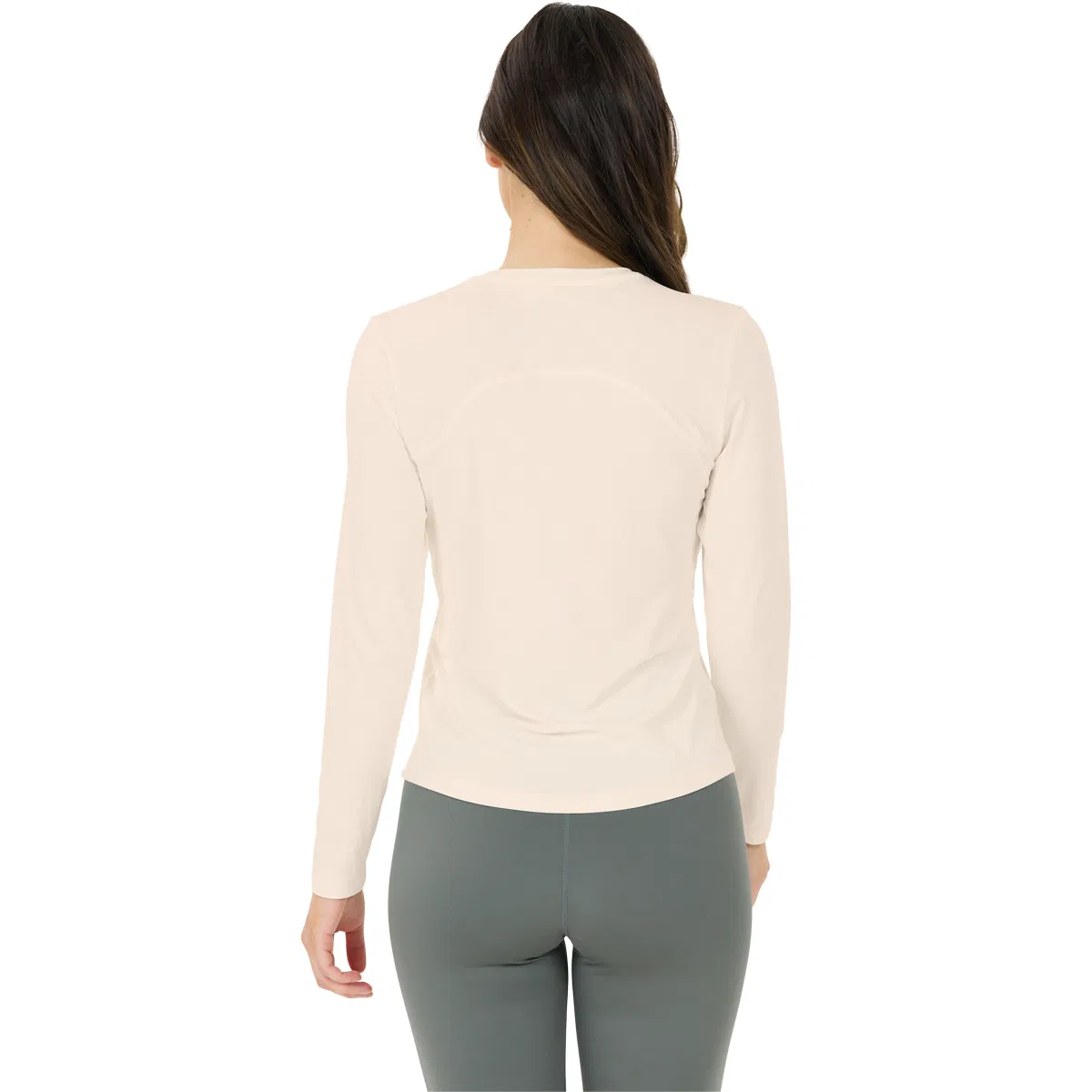 Athlecia Miwa Langærmet Trænings T-shirt Dame Beige