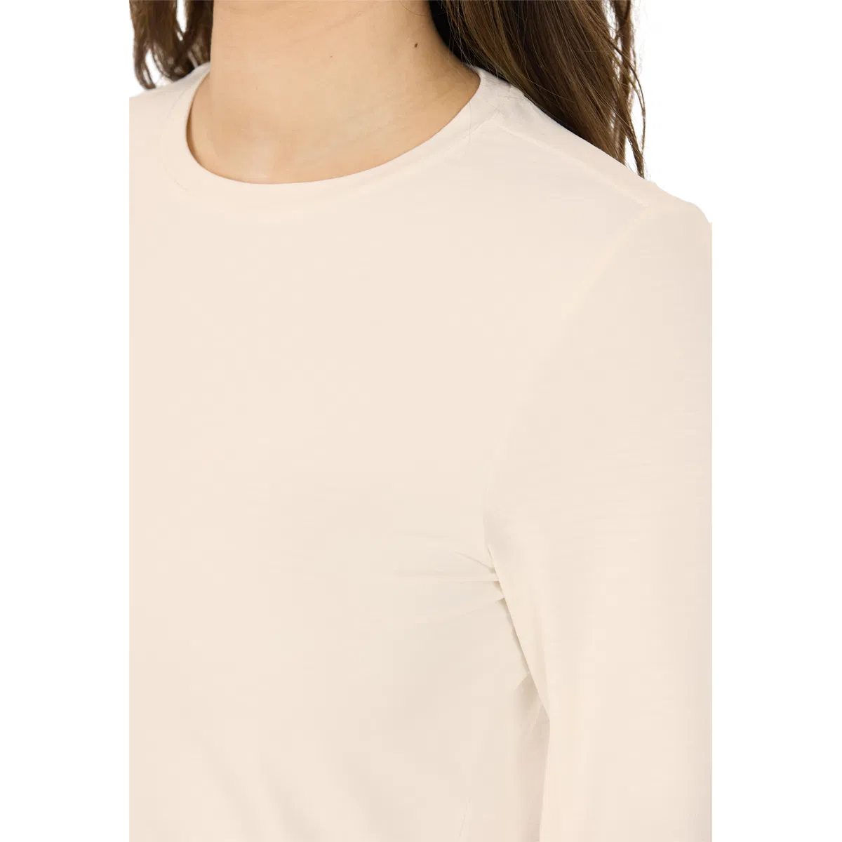 Athlecia Miwa Langærmet Trænings T-shirt Dame Beige