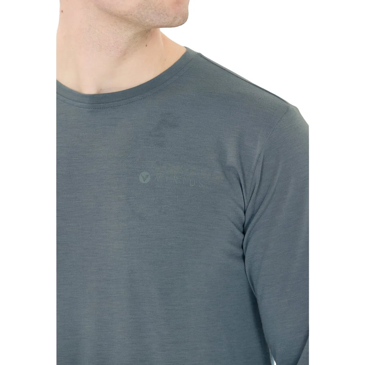 Virtus Joker Langærmet Trænings T-shirt Herre Blue
