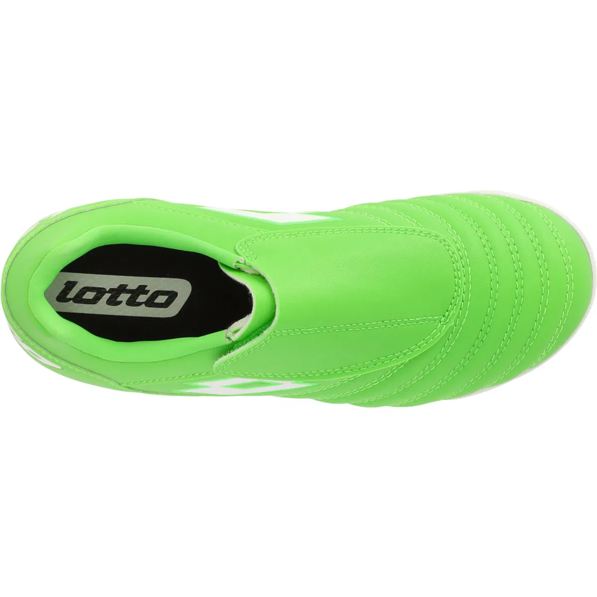 Lotto Milano 700 Velcro IN Fodboldsko Børn Spring Green/All White