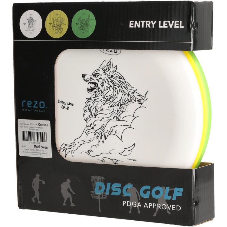 Rezo Tsutomu Starter 3-Pak Disc Golf 4189